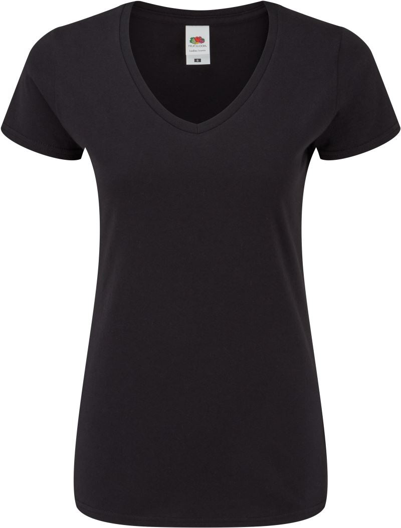 Ženska Majica Kratek Rokav F.O.L. Lady-Fit Iconic 150 V-Neck T - oblekanadom