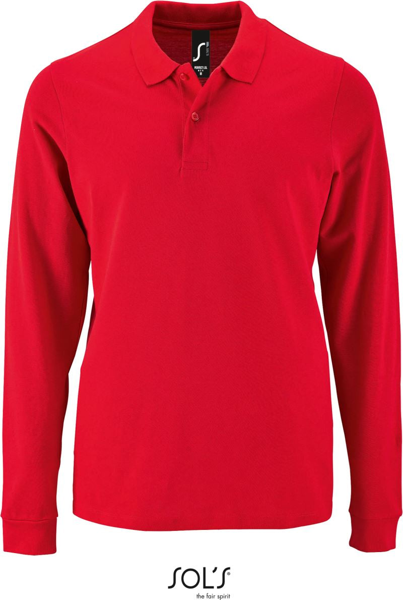 Moška Polo Majica Dolgi Rokav SOL'S Perfect LSL Men - oblekanadom