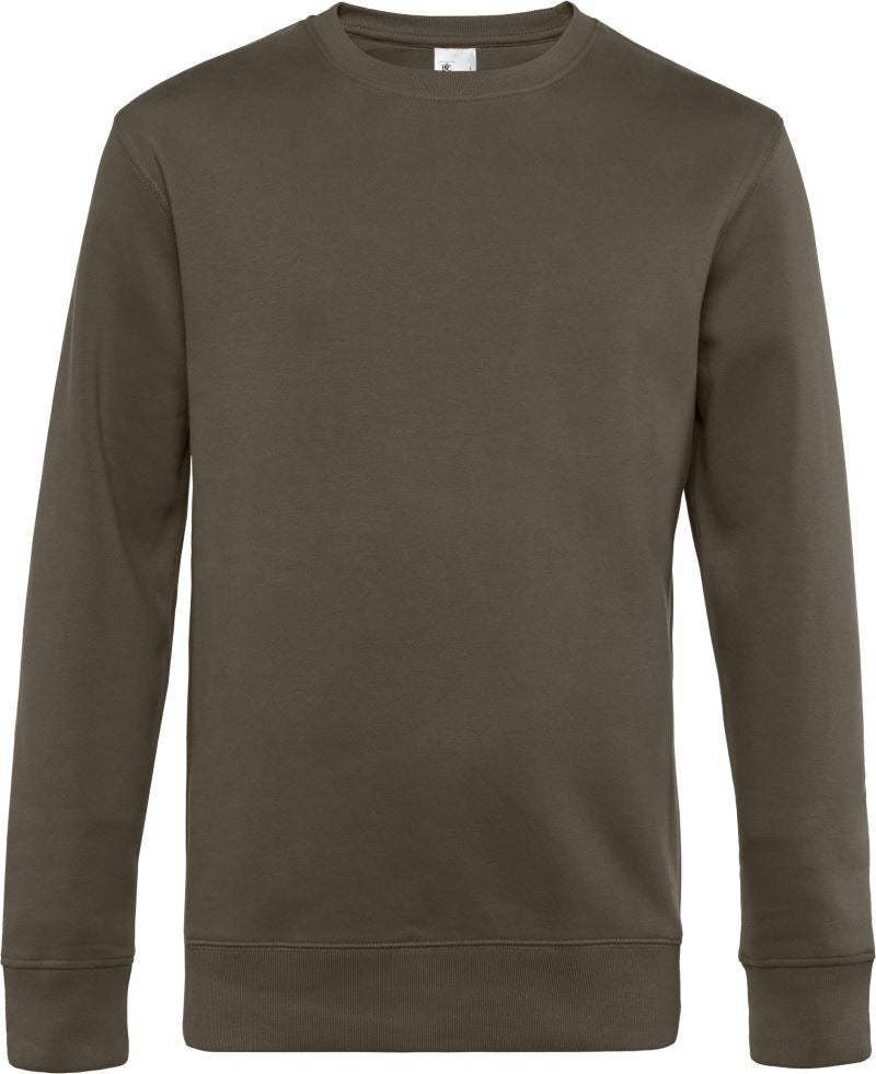 Moški Pulover B&C KING Crew Neck_° - oblekanadom