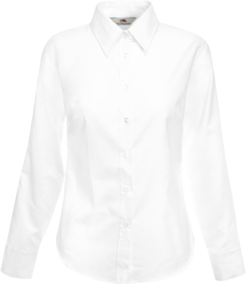 Ženska Srajca s Dolgimi Rokavi F.O.L. Lady-Fit Oxford Shirt LSL - oblekanadom