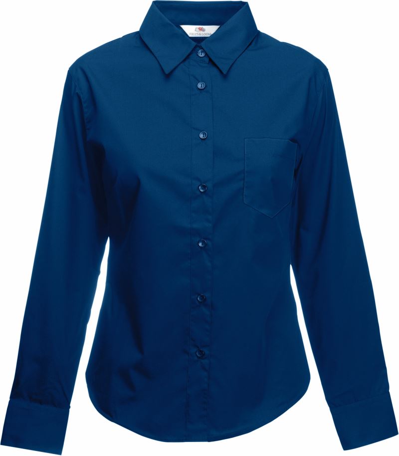 Ženska Srajca s Dolgimi Rokavi F.O.L. Lady-Fit Poplin Shirt LSL - oblekanadom