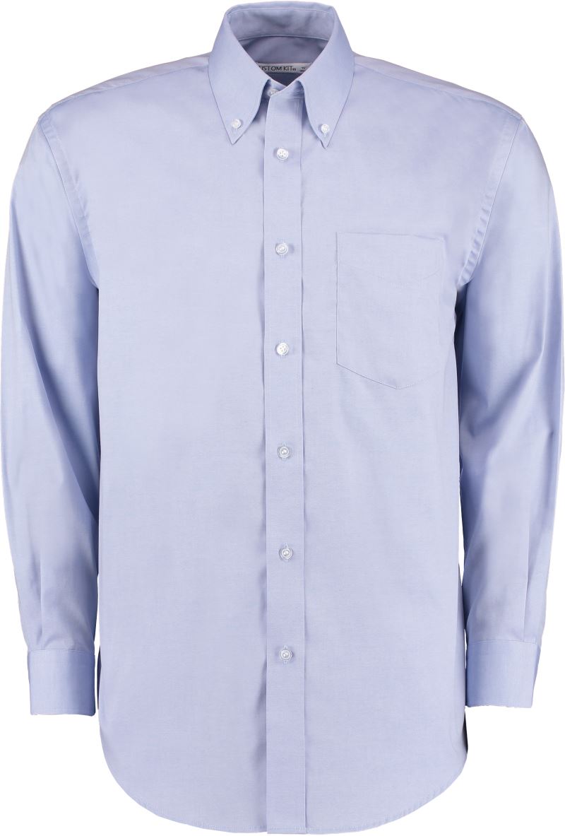 Oxford srajca z dolgimi rokavi - Kustom Kit | KK 105 (velikosti 13,5-18) - oblekanadom