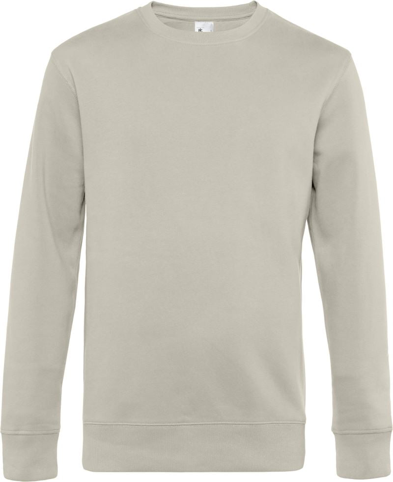 Moški Pulover B&C KING Crew Neck_° - oblekanadom