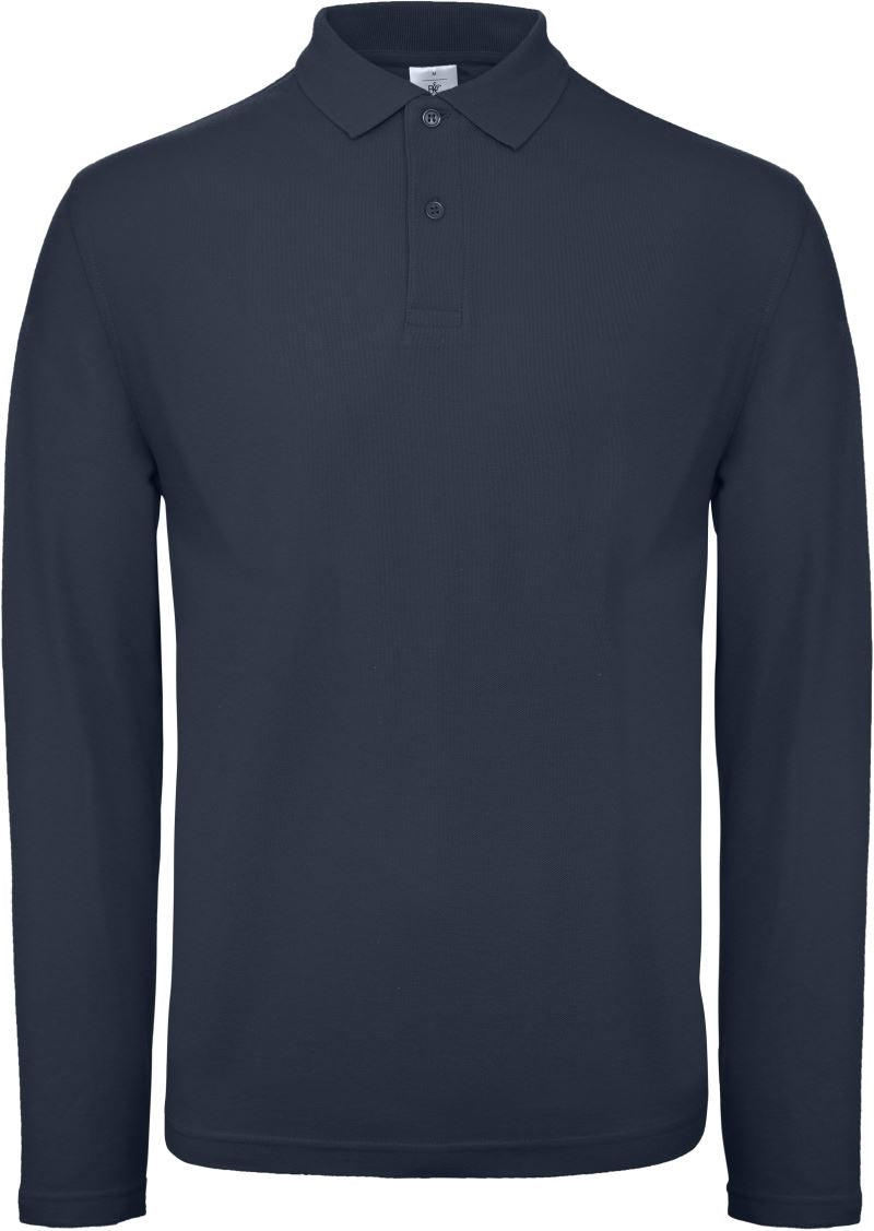 Moška Polo Majica Dolgi Rokav B&C ID.001 LSL - oblekanadom