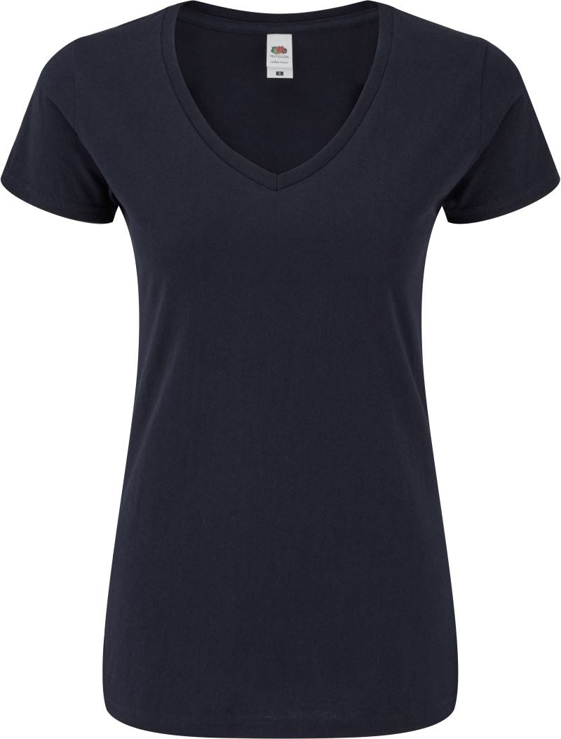 Ženska Majica Kratek Rokav F.O.L. Lady-Fit Iconic 150 V-Neck T - oblekanadom