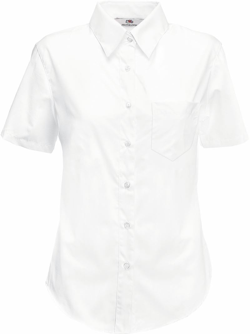 Ženska Srajca s Kratkimi Rokavi F.O.L. Lady-Fit Poplin Shirt SSL - oblekanadom