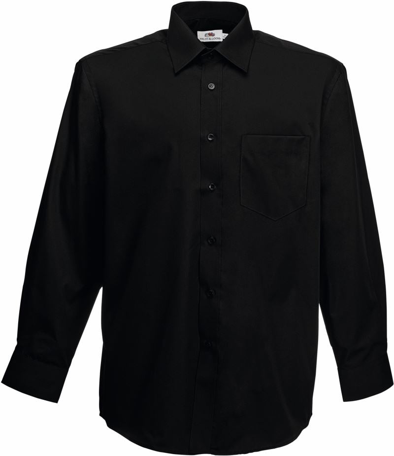 Moška Srajca s Dolgimi Rokavi F.O.L. Poplin Shirt LSL - oblekanadom