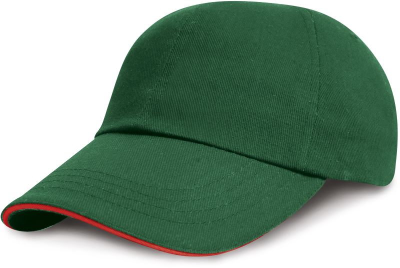 6-panelna kapa z nizkim profilom - Result Headwear | RC024X - oblekanadom