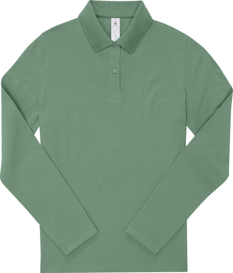Ženska Polo Majica Dolgi Rokav B&C My Polo 210 LSL /women - oblekanadom