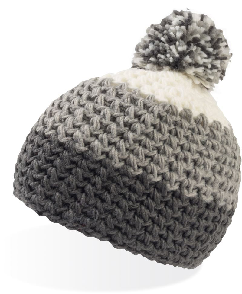 Pletena kapa "Everest Beanie" s pomponom - Atlantis - oblekanadom