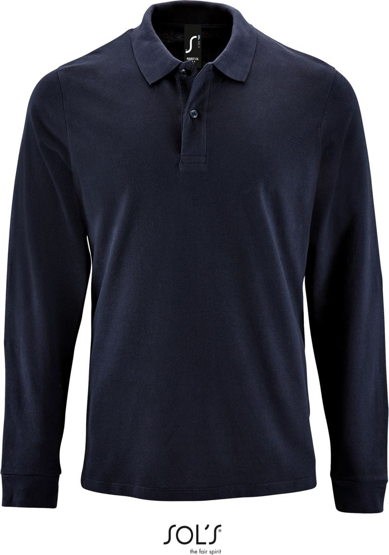 Moška Polo Majica Dolgi Rokav SOL'S Perfect LSL Men - oblekanadom