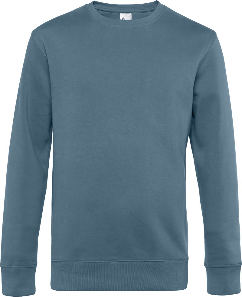 Moški Pulover B&C KING Crew Neck_° - oblekanadom