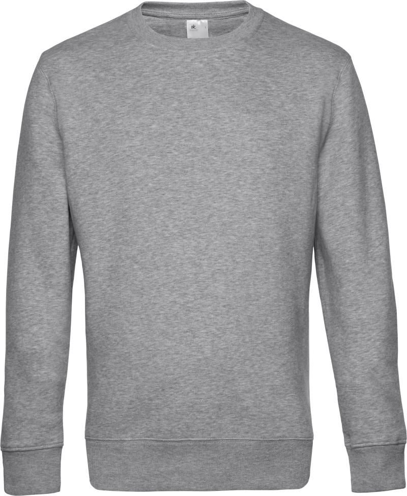 Moški Pulover B&C KING Crew Neck_° - oblekanadom