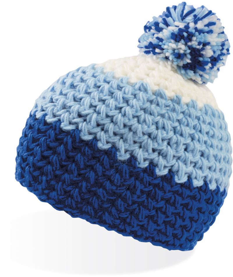 Pletena kapa "Everest Beanie" s pomponom - Atlantis - oblekanadom