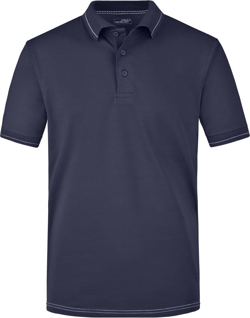 Moška polo majica iz raztegljivega džersija - James & Nicholson | JN 569, 170g/m², 95% bombaž, 5% elastan - oblekanadom