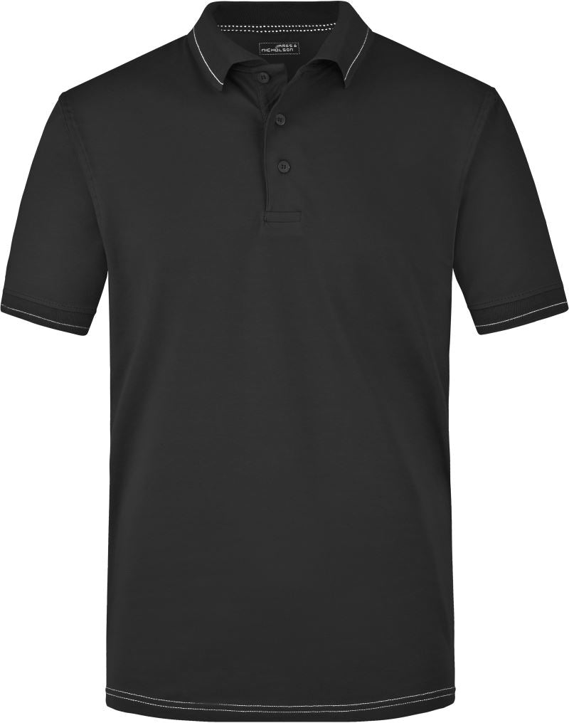 Moška polo majica iz raztegljivega džersija - James & Nicholson | JN 569, 170g/m², 95% bombaž, 5% elastan - oblekanadom