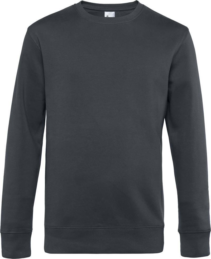 Moški Pulover B&C KING Crew Neck_° - oblekanadom
