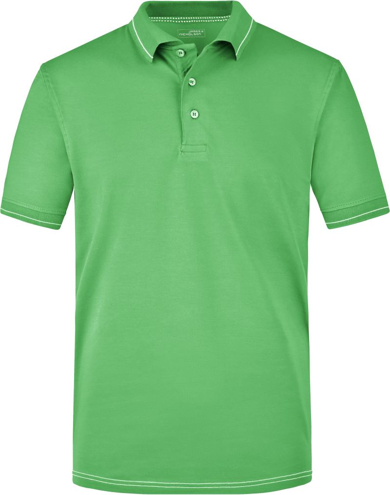 Moška polo majica iz raztegljivega džersija - James & Nicholson | JN 569, 170g/m², 95% bombaž, 5% elastan - oblekanadom