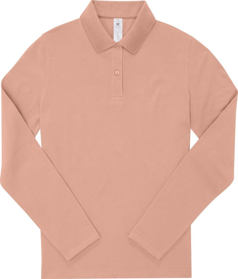Ženska Polo Majica Dolgi Rokav B&C My Polo 210 LSL /women - oblekanadom