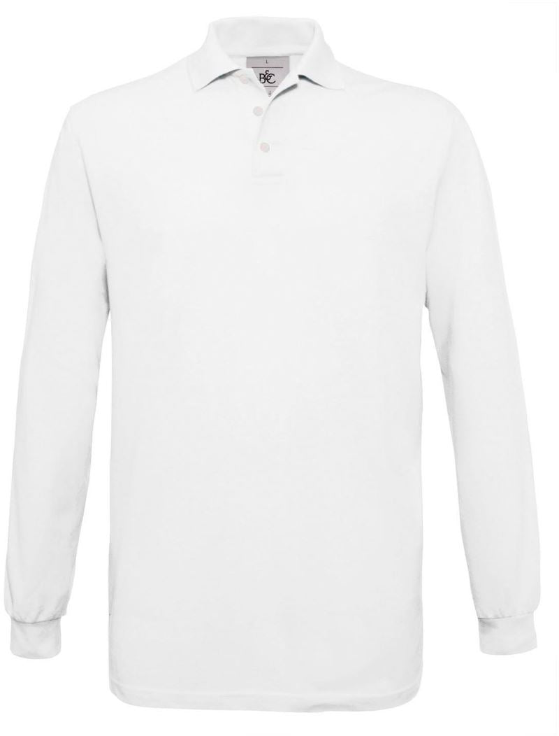 Moška Polo Majica Dolgi Rokav B&C Safran LSL - oblekanadom