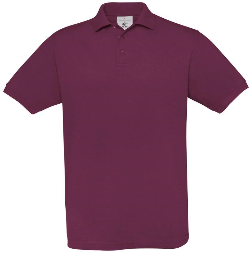 Moška Polo Majica Kratki Rokav B&C Safran - oblekanadom