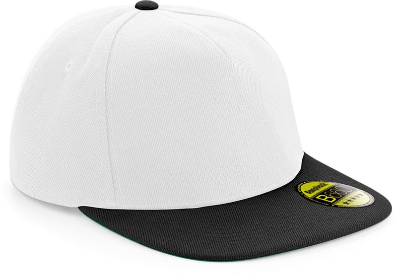 5 Panel Flat Peak Cap Beechfield B660Caps - oblekanadom