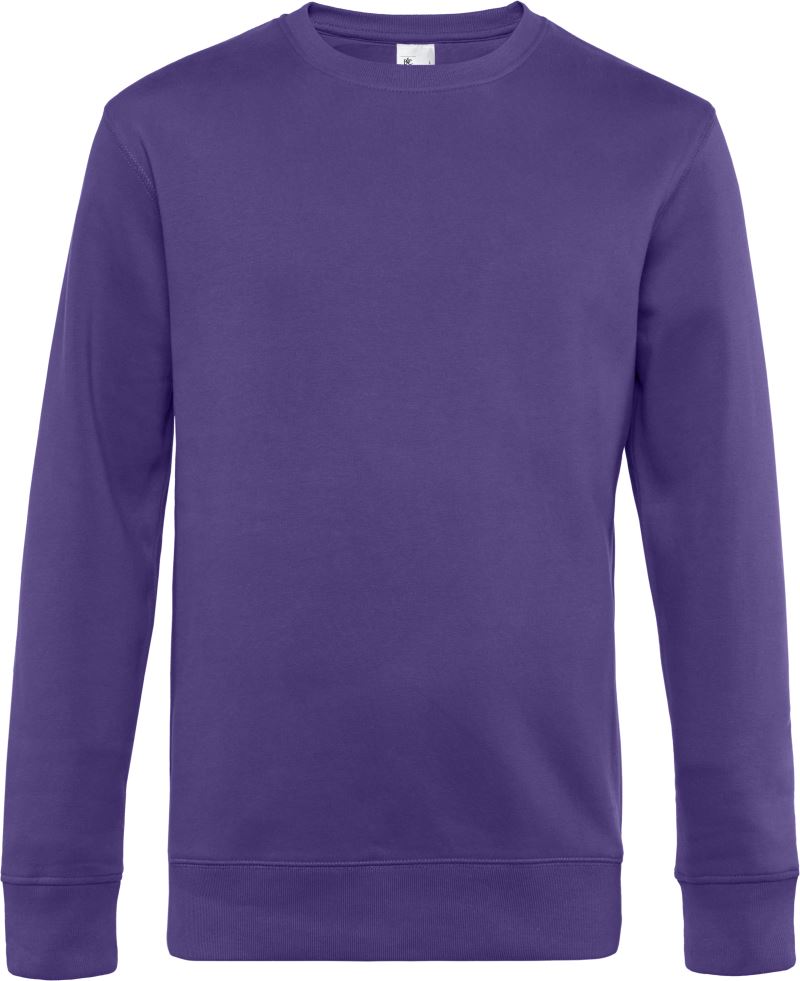 Moški Pulover B&C KING Crew Neck_° - oblekanadom