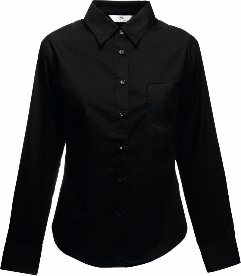 Ženska Srajca s Dolgimi Rokavi F.O.L. Lady-Fit Poplin Shirt LSL - oblekanadom