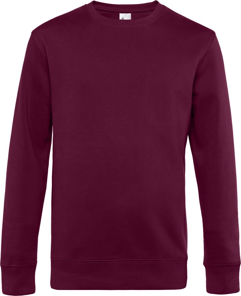 Moški Pulover B&C KING Crew Neck_° - oblekanadom
