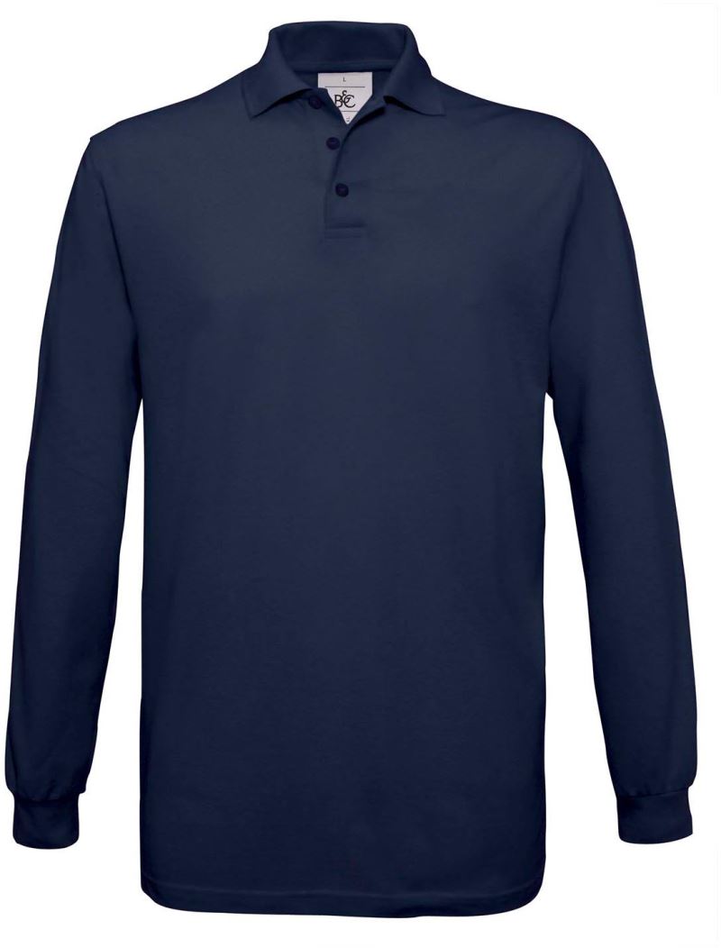 Moška Polo Majica Dolgi Rokav B&C Safran LSL - oblekanadom