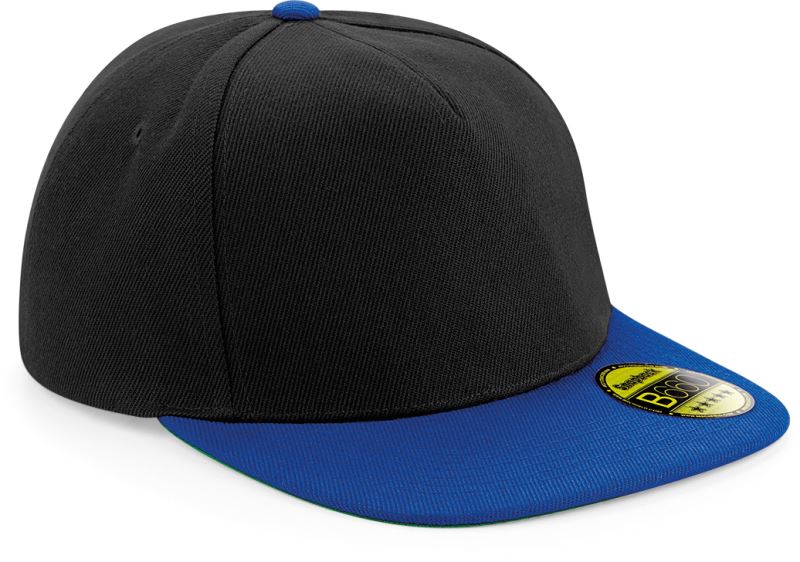 5 Panel Flat Peak Cap Beechfield B660Caps - oblekanadom