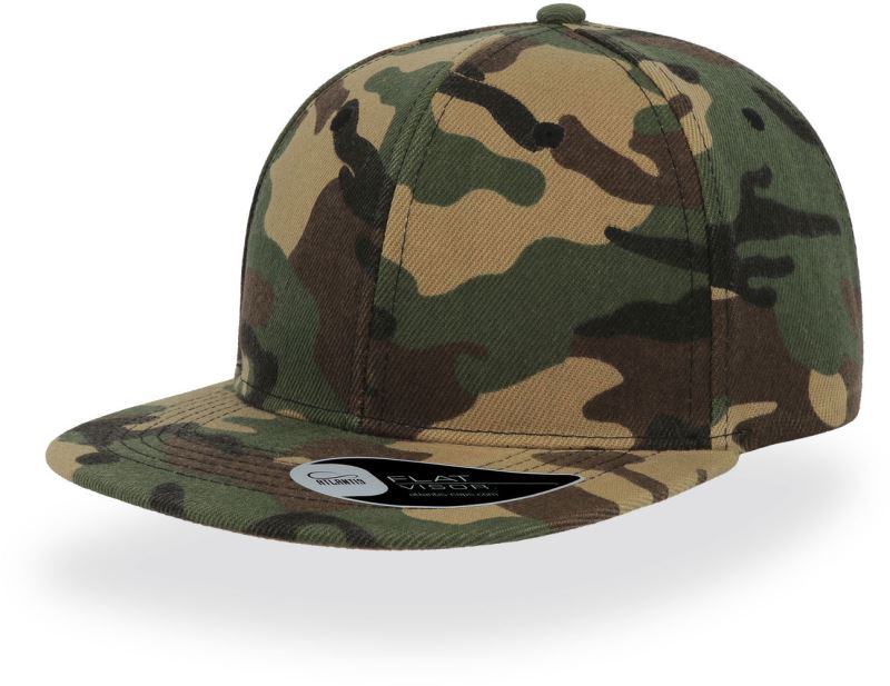 6-panelna kapa "Snap Back" - Atlantis | Ujemite stil - oblekanadom