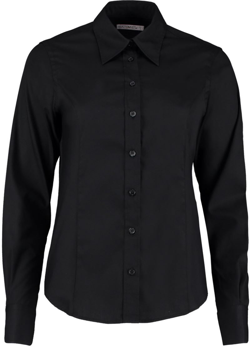 Oxford srajca z dolgimi rokavi - Kustom Kit | KK 702 (26-28) - oblekanadom