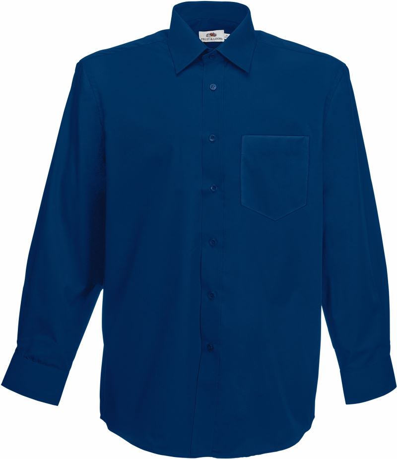 Moška Srajca s Dolgimi Rokavi F.O.L. Poplin Shirt LSL - oblekanadom