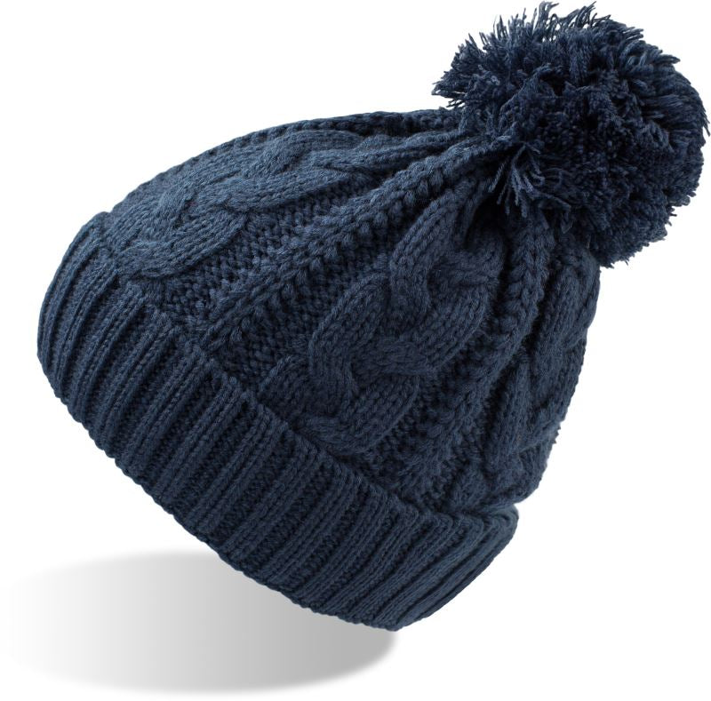 Pletena kapica z vzorcem kabljev Atlantis - VogueHeadwear - oblekanadom