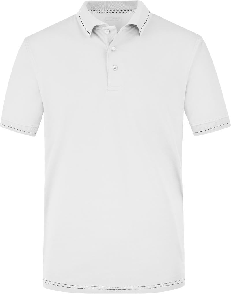 Moška polo majica iz raztegljivega džersija - James & Nicholson | JN 569, 170g/m², 95% bombaž, 5% elastan - oblekanadom