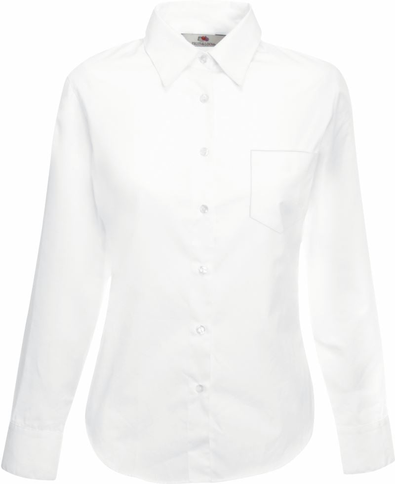 Ženska Srajca s Dolgimi Rokavi F.O.L. Lady-Fit Poplin Shirt LSL - oblekanadom