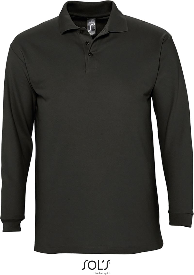 Moška Polo Majica Dolgi Rokav SOL'S Winter II - oblekanadom