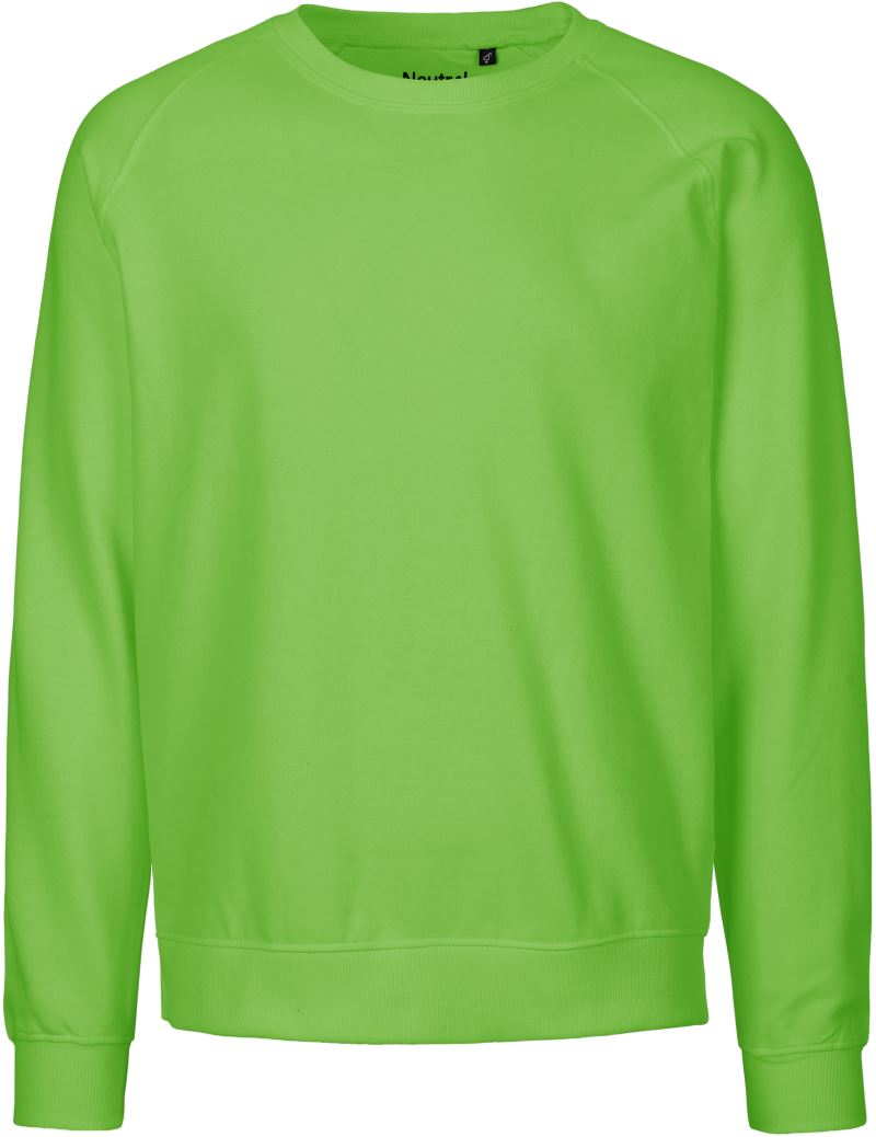 Uniseks organski raglan pulover - Naravna barva | O63001 - oblekanadom