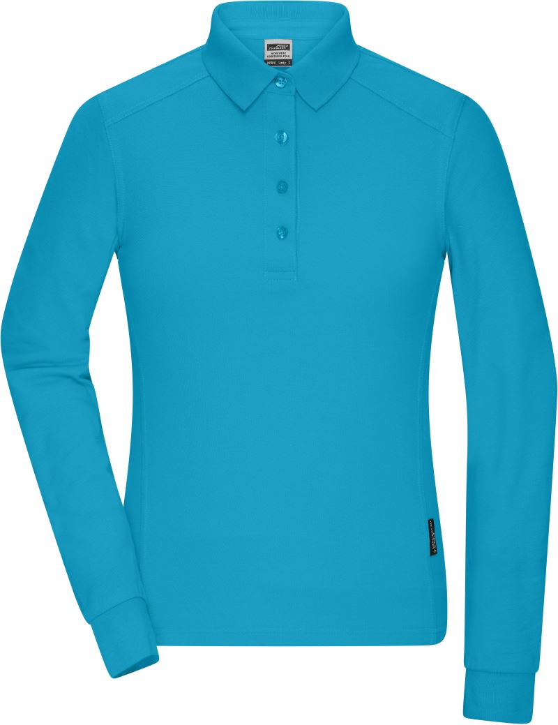 Ženska Polo Majica Dolgi Rokav James & Nicholson JN 1841 - oblekanadom