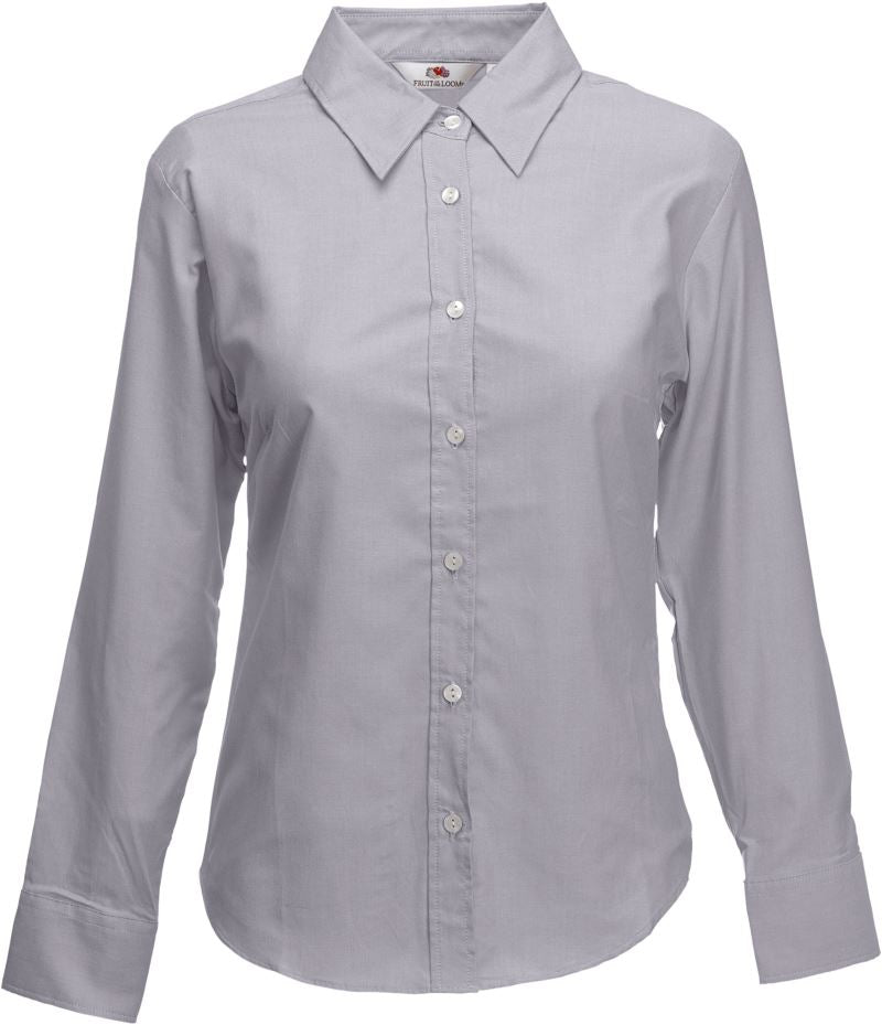 Ženska Srajca s Dolgimi Rokavi F.O.L. Lady-Fit Oxford Shirt LSL - oblekanadom