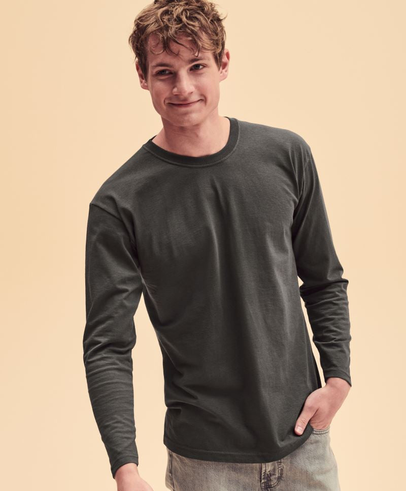 Moške Fruit Of The Loom Majice Dolgi Rokav 5Kos - oblekanadom