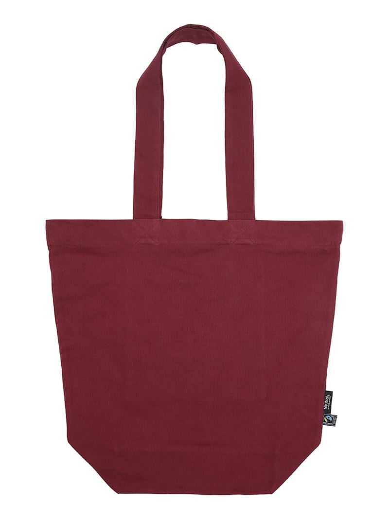 Ekološka Fairtrade torba z zadrgo - Nevtralna ugašena barva | O90053 - oblekanadom