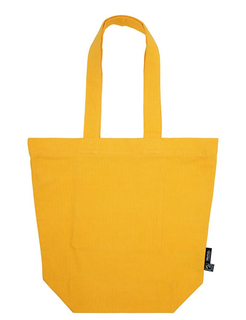 Ekološka Fairtrade torba z zadrgo - Nevtralna ugašena barva | O90053 - oblekanadom