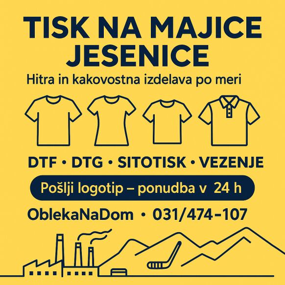 tisk na majice jesenice