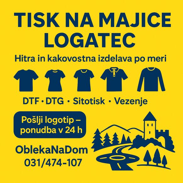 Tisk na majice Logatec