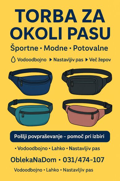 Torba za okoli pasu
