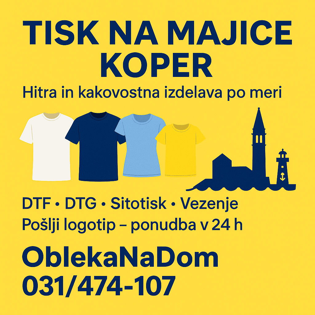 tisk na majice koper