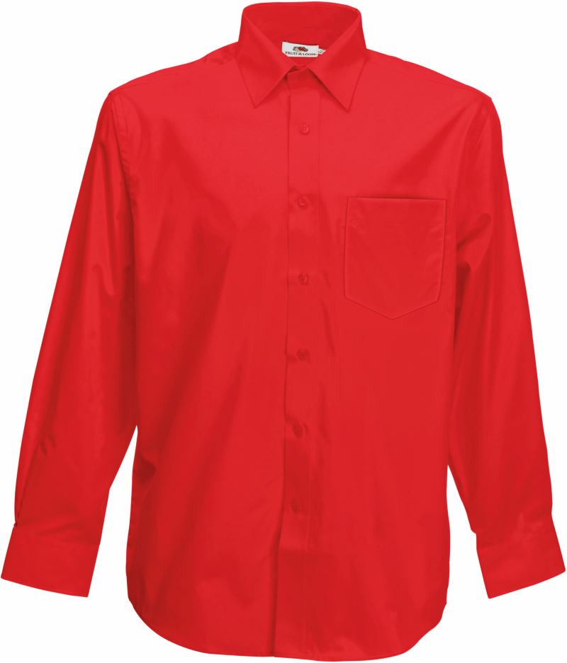 Moška Srajca s Dolgimi Rokavi F.O.L.  Poplin Shirt LSL - oblekanadom