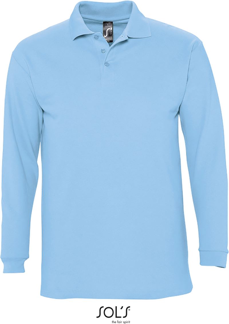 Moška Polo Majica Dolgi Rokav SOL'S  Winter II - oblekanadom